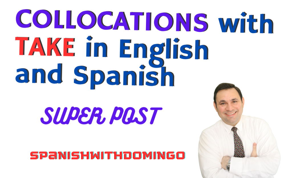 Collocations with TAKE
